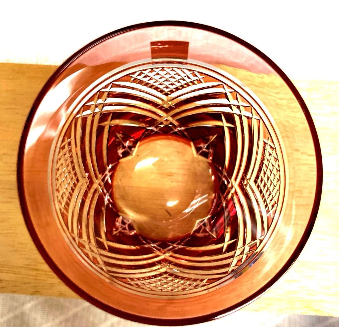 カガミクリスタル 江戸切子ロックグラス【ペア】