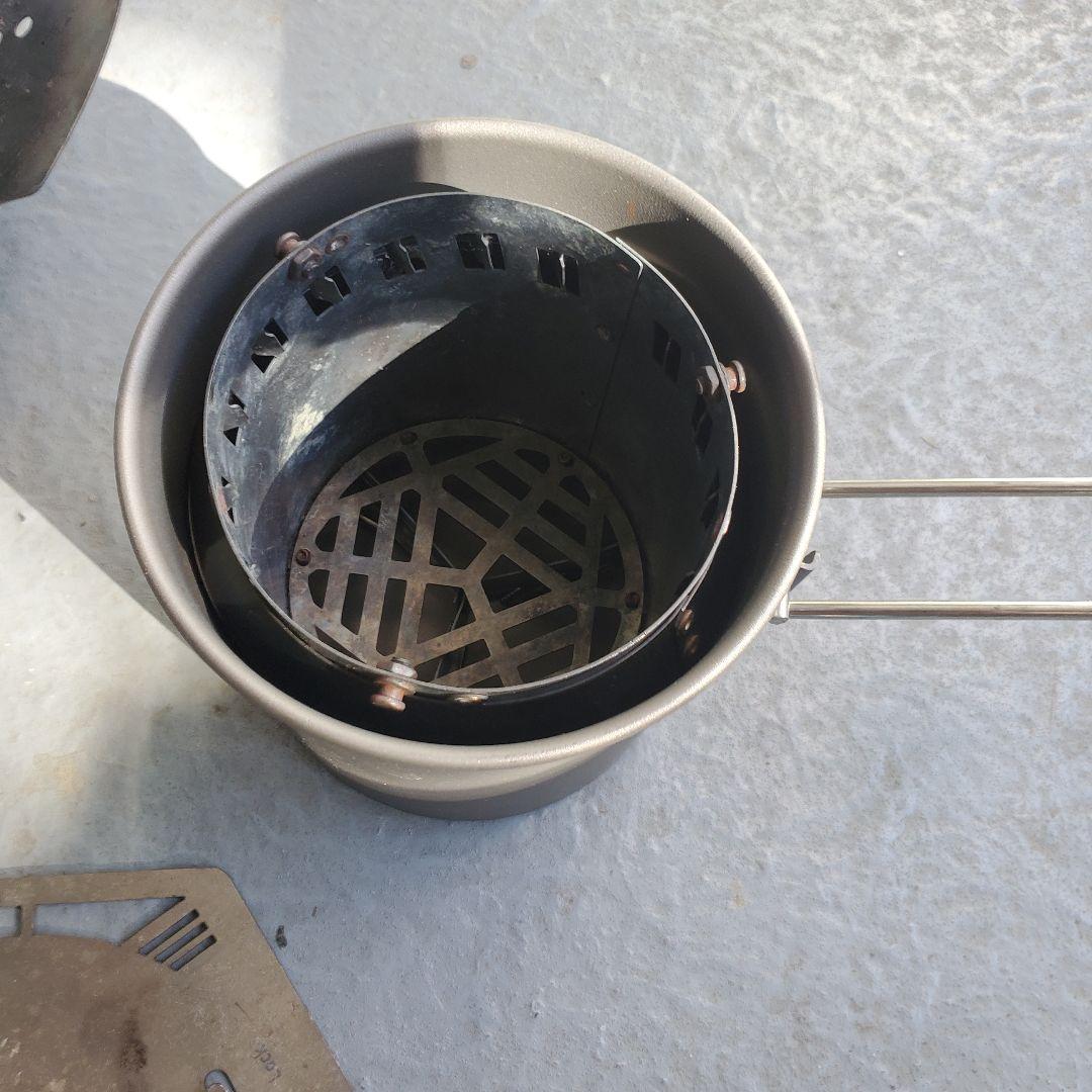 Goshawk チタン　ウッドストーブ　焚き火台　セット