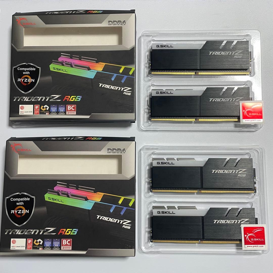 メモリー G.Skill Trident Z RGB 3200MHz DDR4 32GB