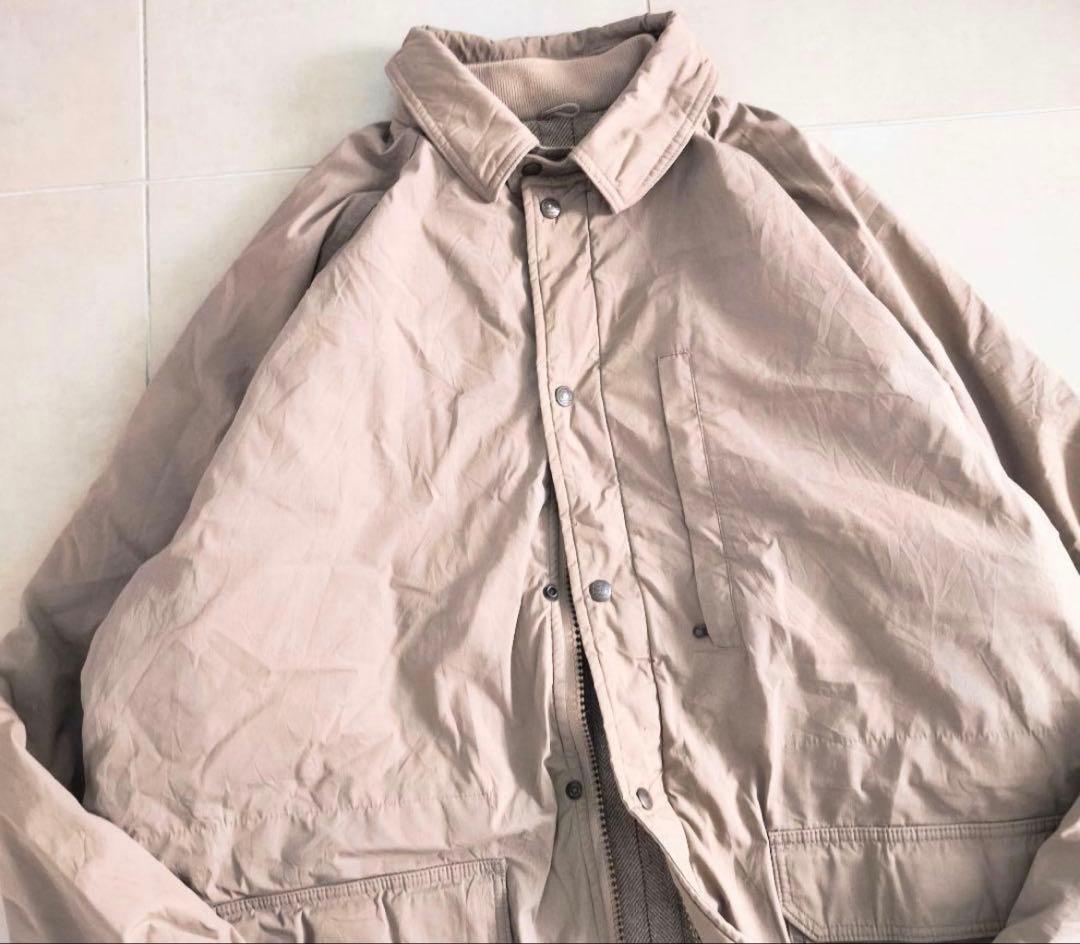 80s LLBean　ストームコート　一枚袖　パデッドコート　 XL YG3