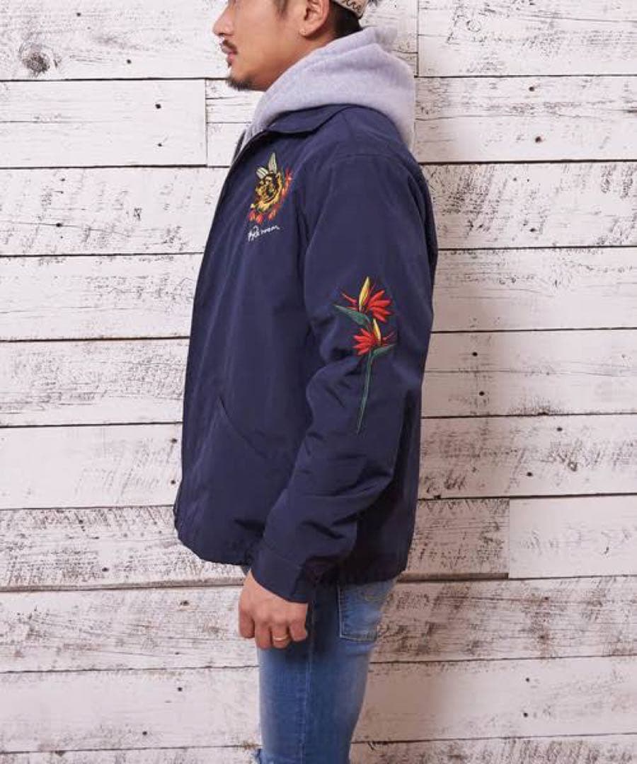 RE:ROOM タイガーエンブロイダリージャケット ベトジャン ネイビー