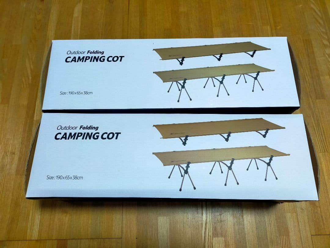 CAPRICORN キャンピングコット ハイ＆ロー 2way 2個セット