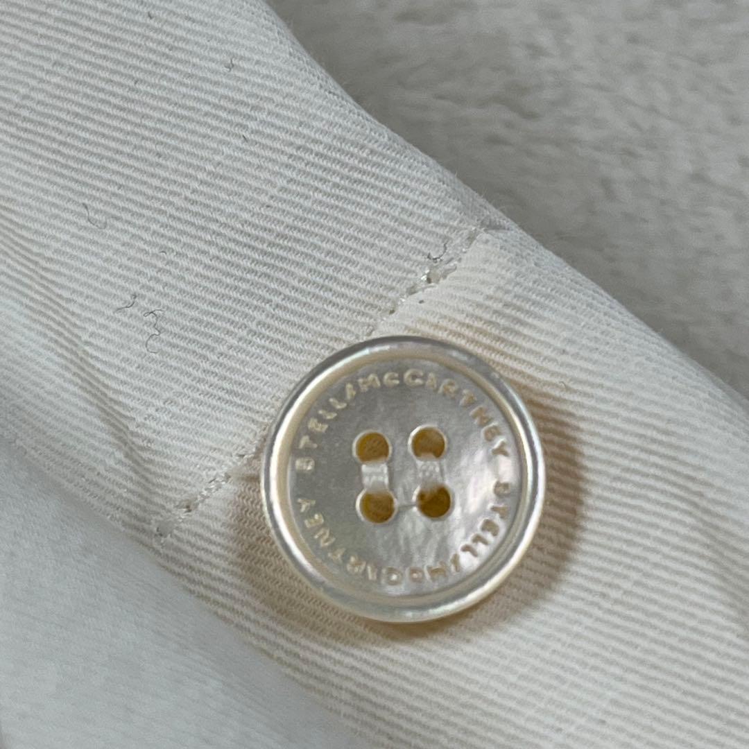 【美品】ステラマッカートニー　オフホワイト×ベージュ サロペット 38