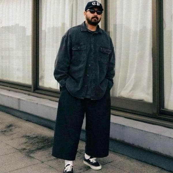 専用 美品 COOTIE ピグメントダイ CPOジャケット ブラックL コットン