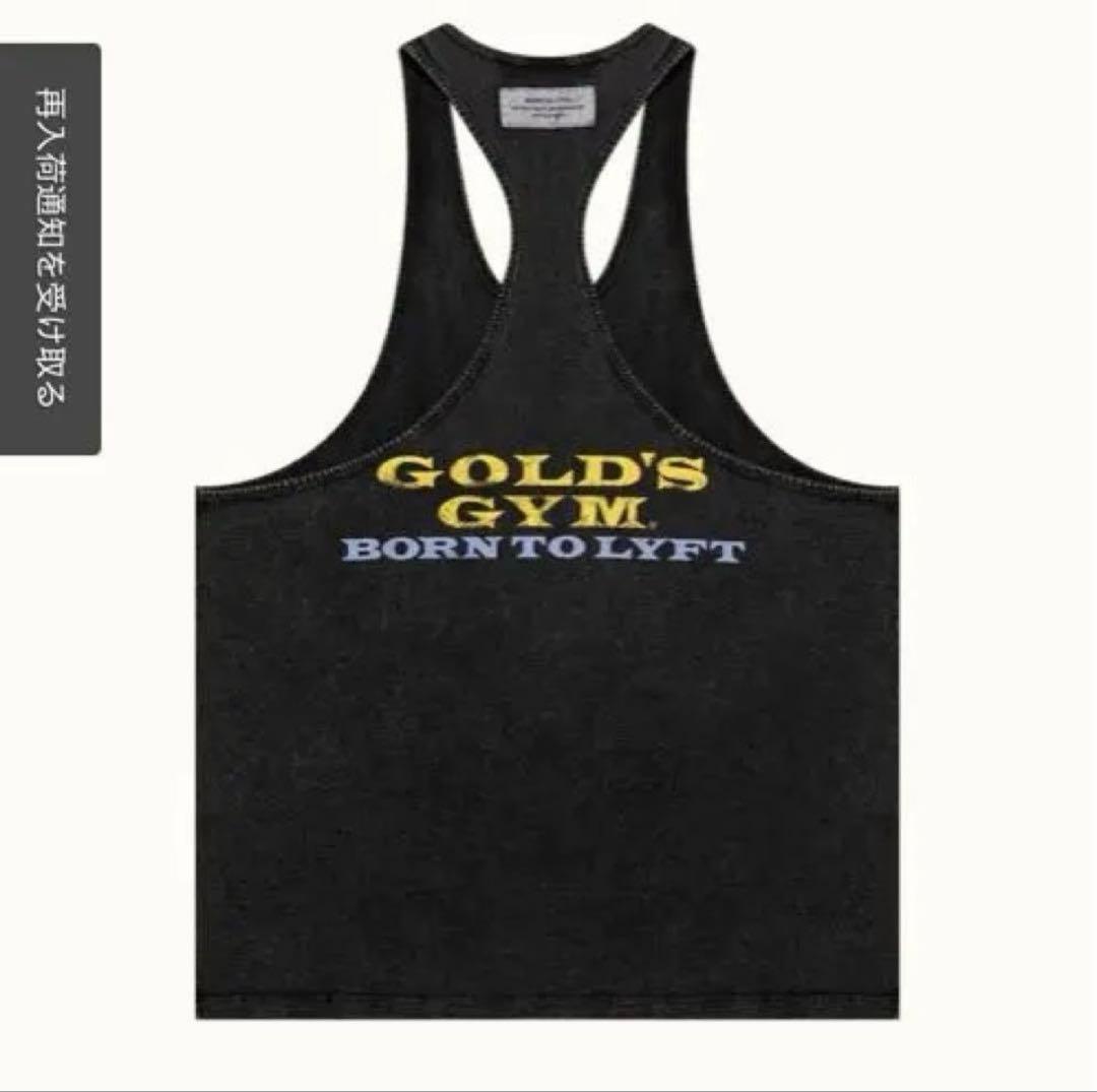 【完売品】LÝFT × GOLD'S GYM コラボ ストリンガータンクトップ