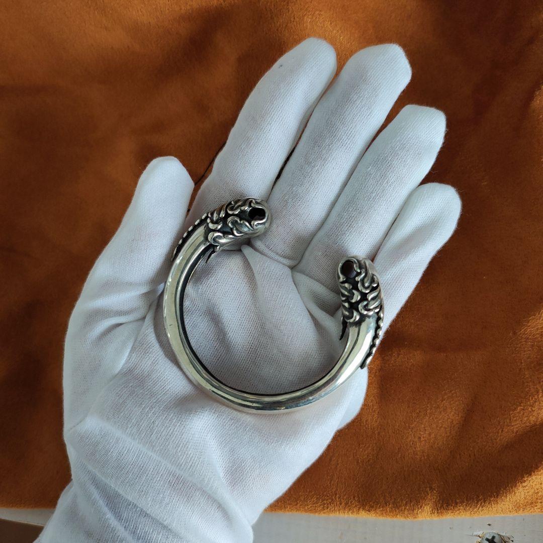 お値下げ!①SAAD ブレスレット　腕輪　シルバー