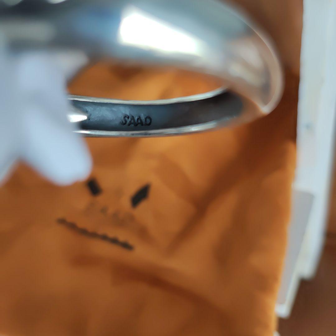 お値下げ!①SAAD ブレスレット　腕輪　シルバー