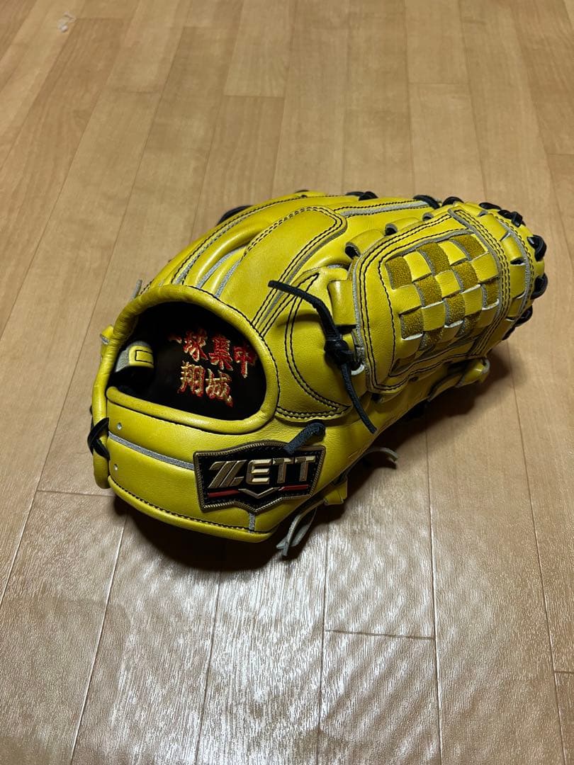 ト*田様 ZETT プロステ硬式用オーダー(キップレザー)源田モデル
