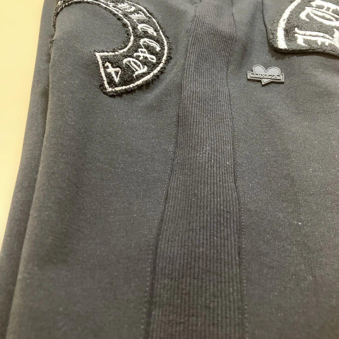 LUXE/R ボアワッペン貼り付けスウェットパンツ