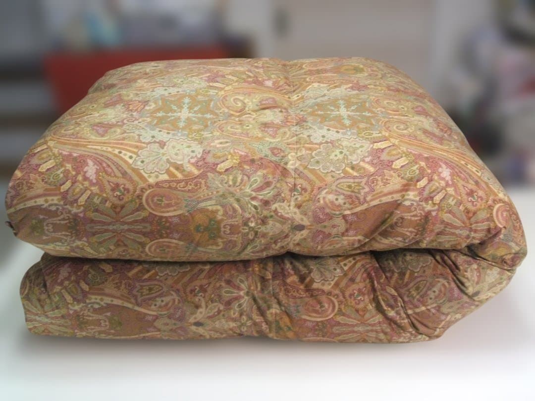 NEKO、ペア２点新品【六つ星】ブラック ＊フランス９５％＊増量＊羽毛布団