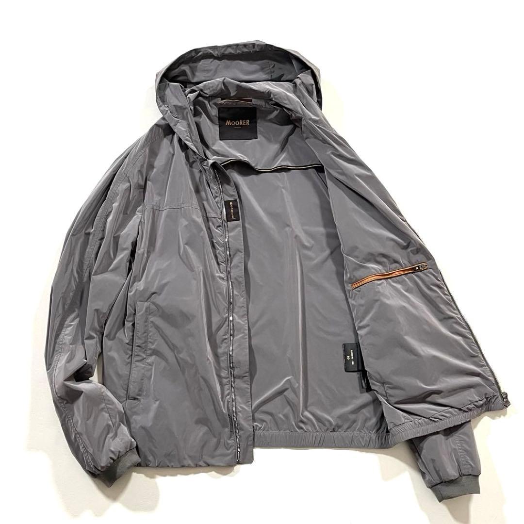 【良品】MOORER/ムーレー　ナイロンジャケット　ALBORI/アルボリ　50