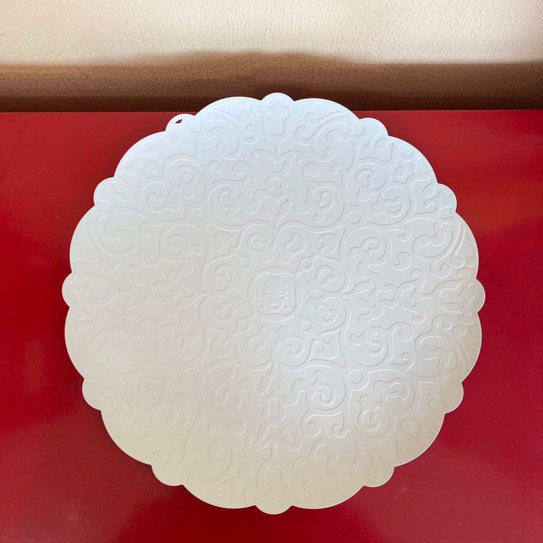 ALESSI DRESSED ラウンドトレイ（BLACK&WHITE）