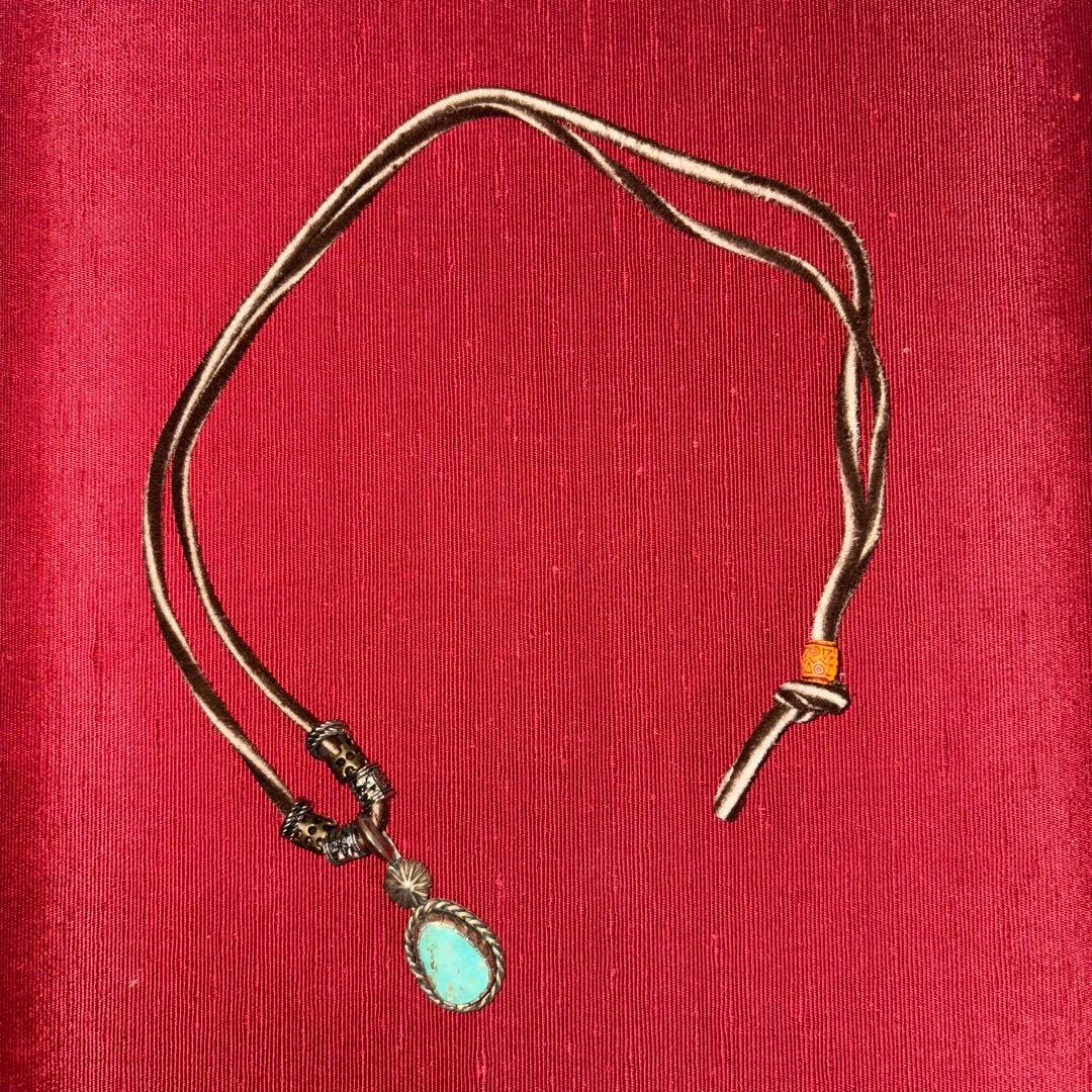 ナバホ（NAVAJO）ターコイズネックレス　navajo