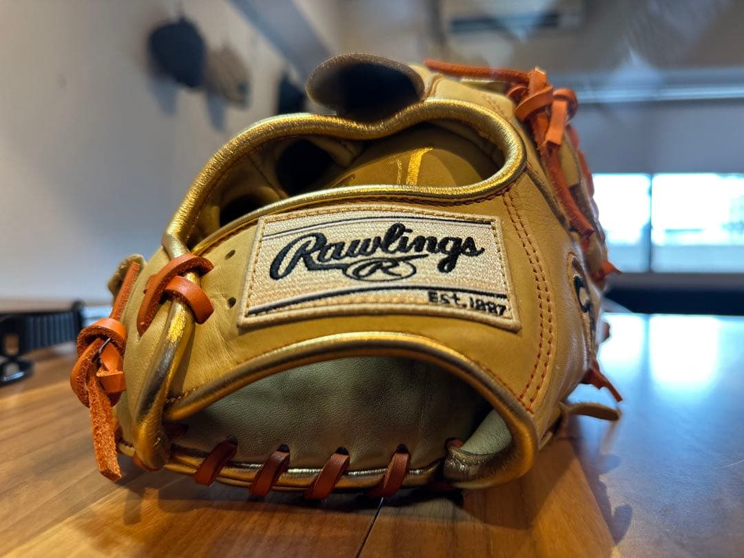 ローリングス軟式用　大人投手用グローブ