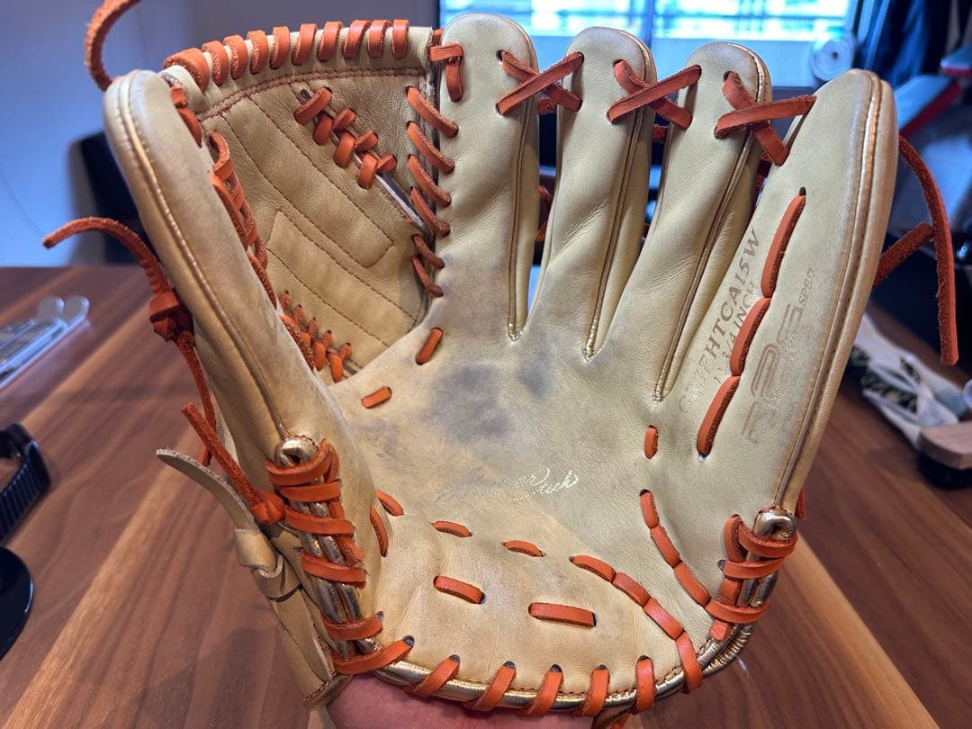 ローリングス軟式用　大人投手用グローブ