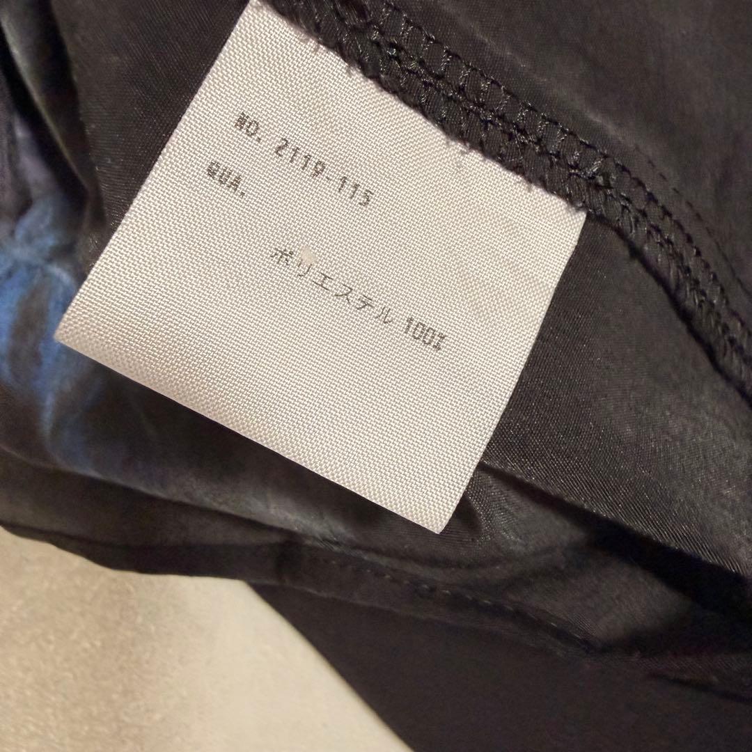 ヤ*ス様 LAD MUSICIAN デシンインクジェット 長袖シャツ 42 黒系