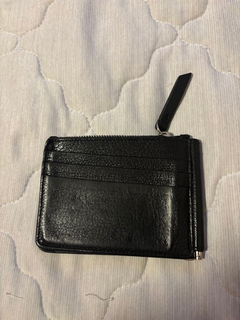 Martin Margiela トリフォールド マネークリップ レザー ミニ財布