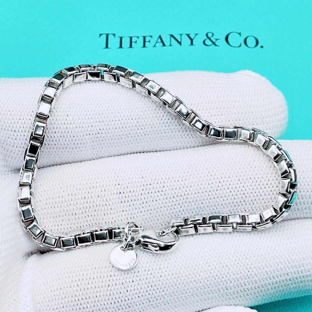 ◇ティファニー◇新品仕上済 ベネチアン ブレスレット Ag 15.3g シルバー