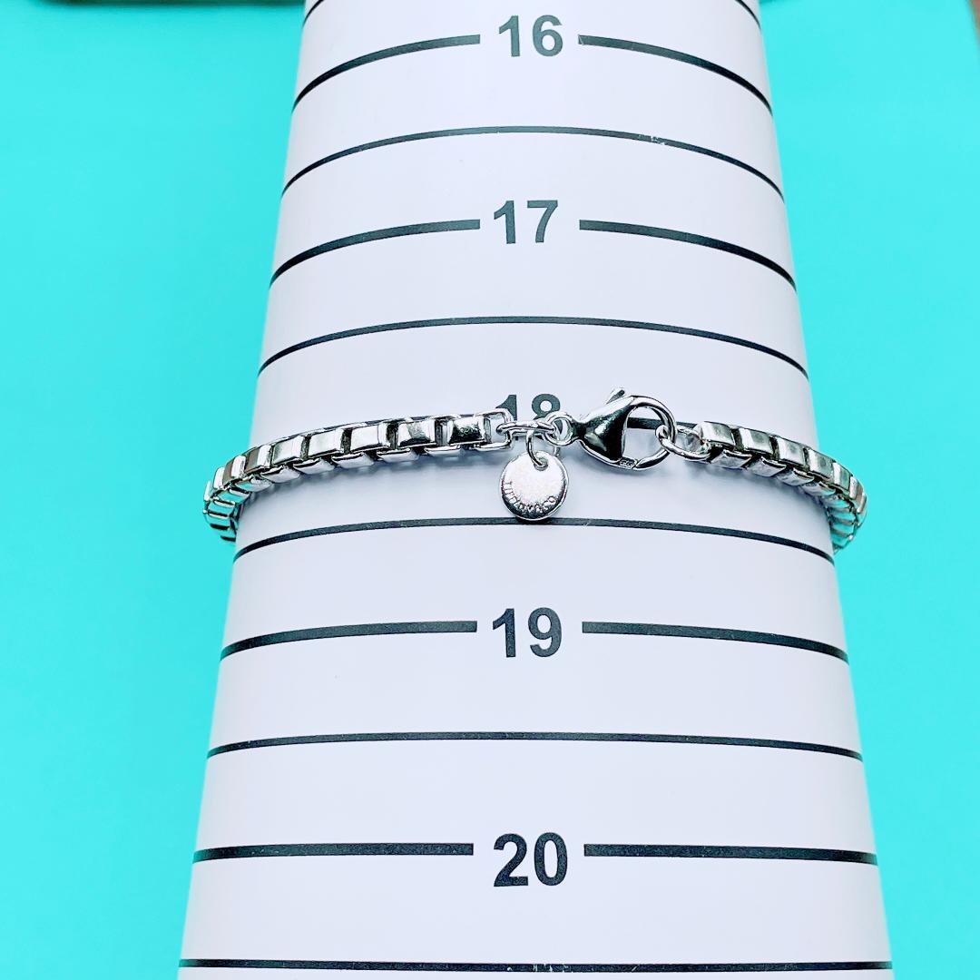 ◇ティファニー◇新品仕上済 ベネチアン ブレスレット Ag 15.3g シルバー