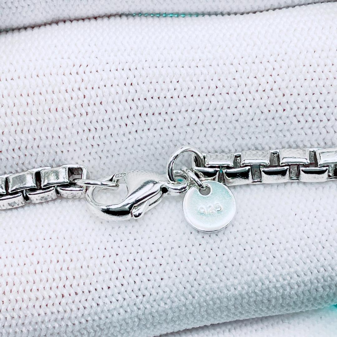 ◇ティファニー◇新品仕上済 ベネチアン ブレスレット Ag 15.3g シルバー