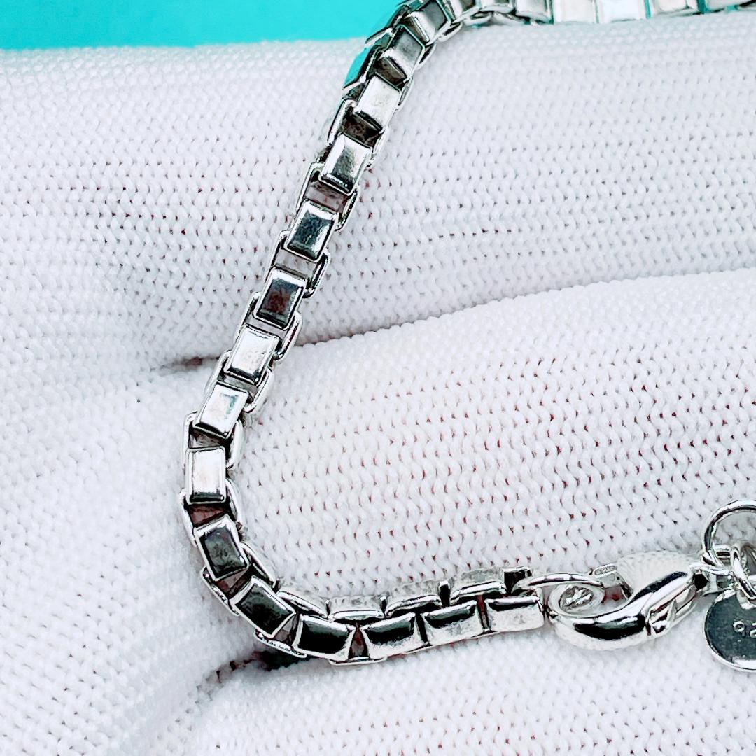 ◇ティファニー◇新品仕上済 ベネチアン ブレスレット Ag 15.3g シルバー