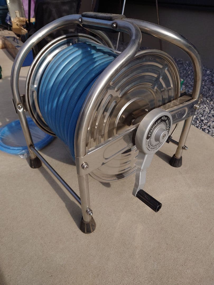 ハタヤ (SUS304) 40ｍ型 ホース付 SLA-40P レバーノズル付