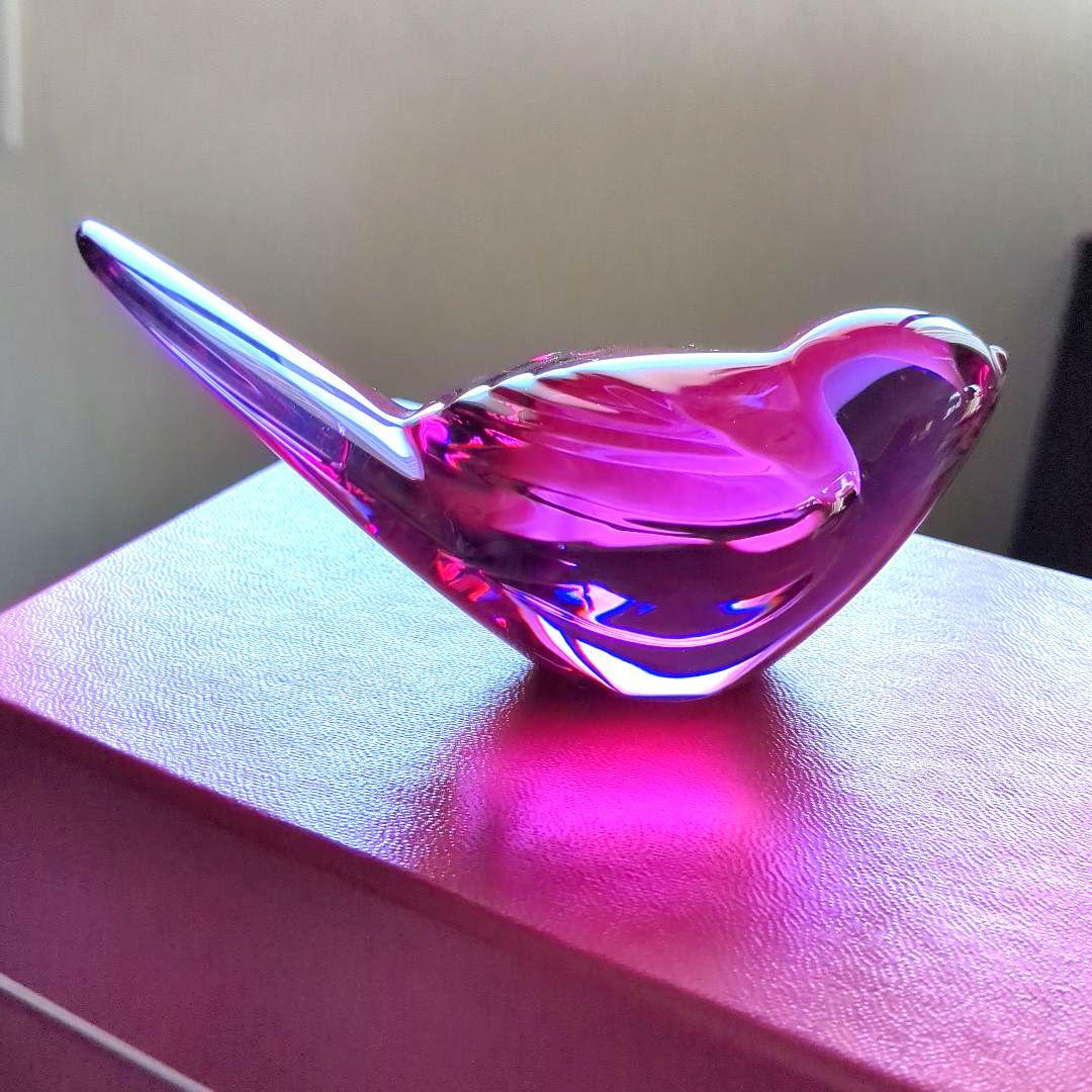 Baccarat バカラ　TITI BIRD ピンク フィギュリン