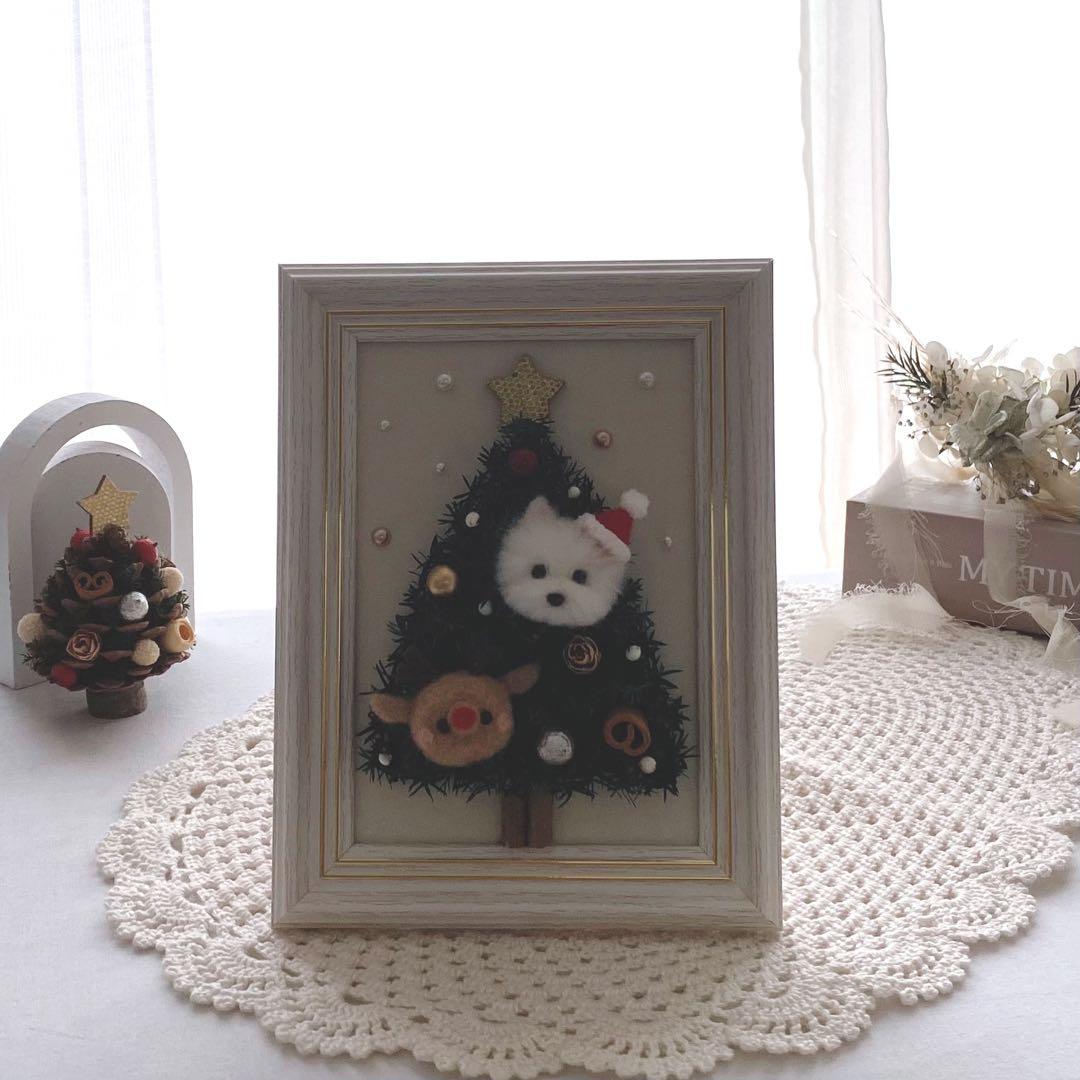 専用ページ　クリスマス作品　羊毛フェルト