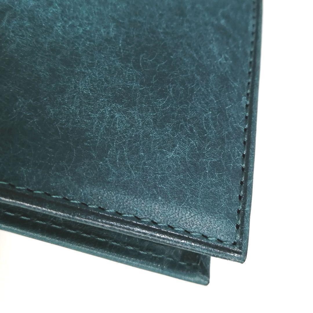 新品未使用✨ レンマ　マリスコ　折財布　ペトローリオ　ネイビー　プエブロレザー