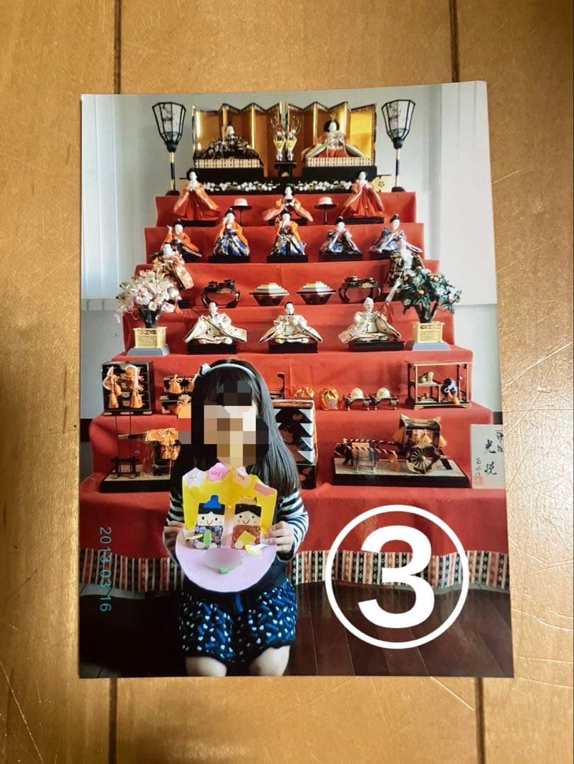 ひな人形7段飾り　③
