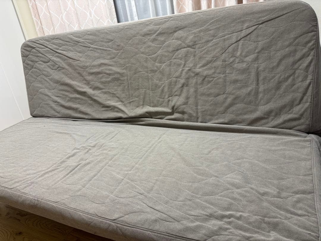 IKEA NYHAMN 3人掛けソファベッド グレー