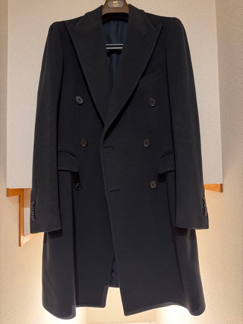 タリアトーレ　46 カシミヤ100 ネイビー　（カバー付）