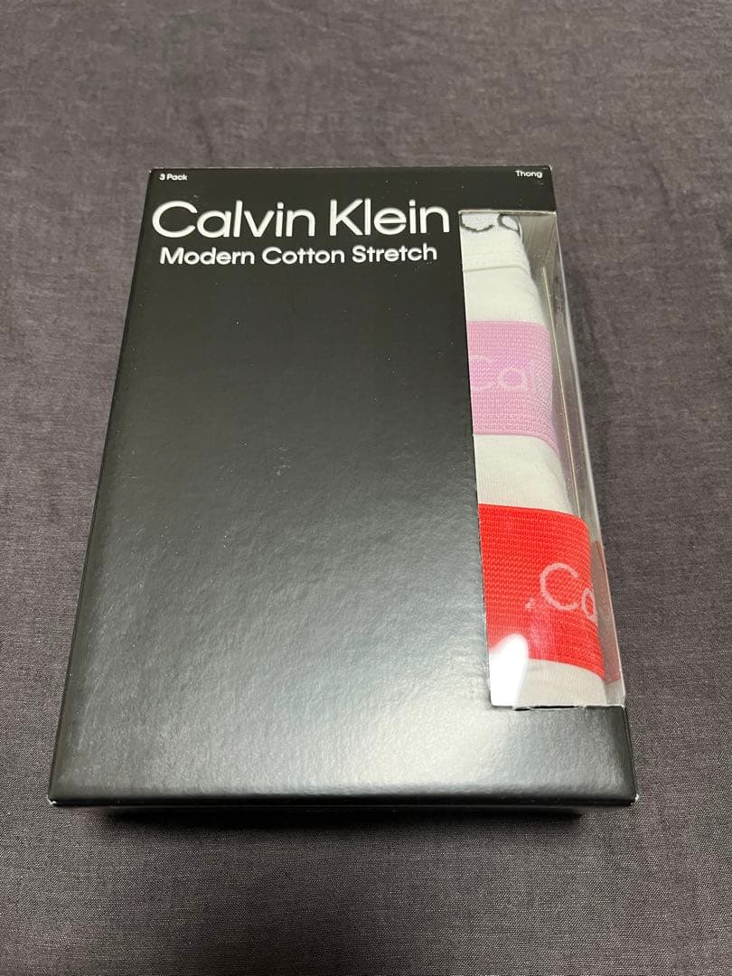 新品未開封 3枚セット カルバンクライン　アンダーウェア　Tバック　ビキニ