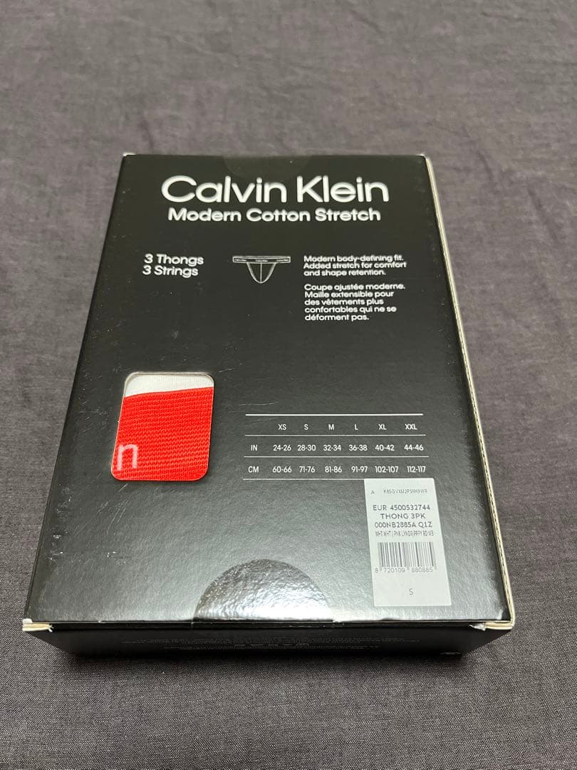 新品未開封 3枚セット カルバンクライン　アンダーウェア　Tバック　ビキニ