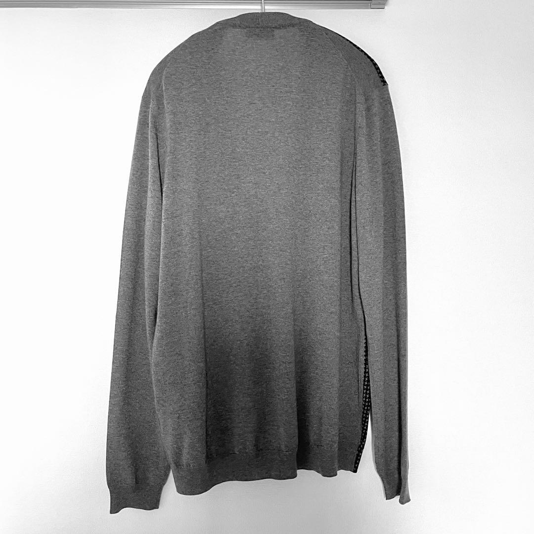 【PRADA】 2010SS カーディガン　ウール　グレー