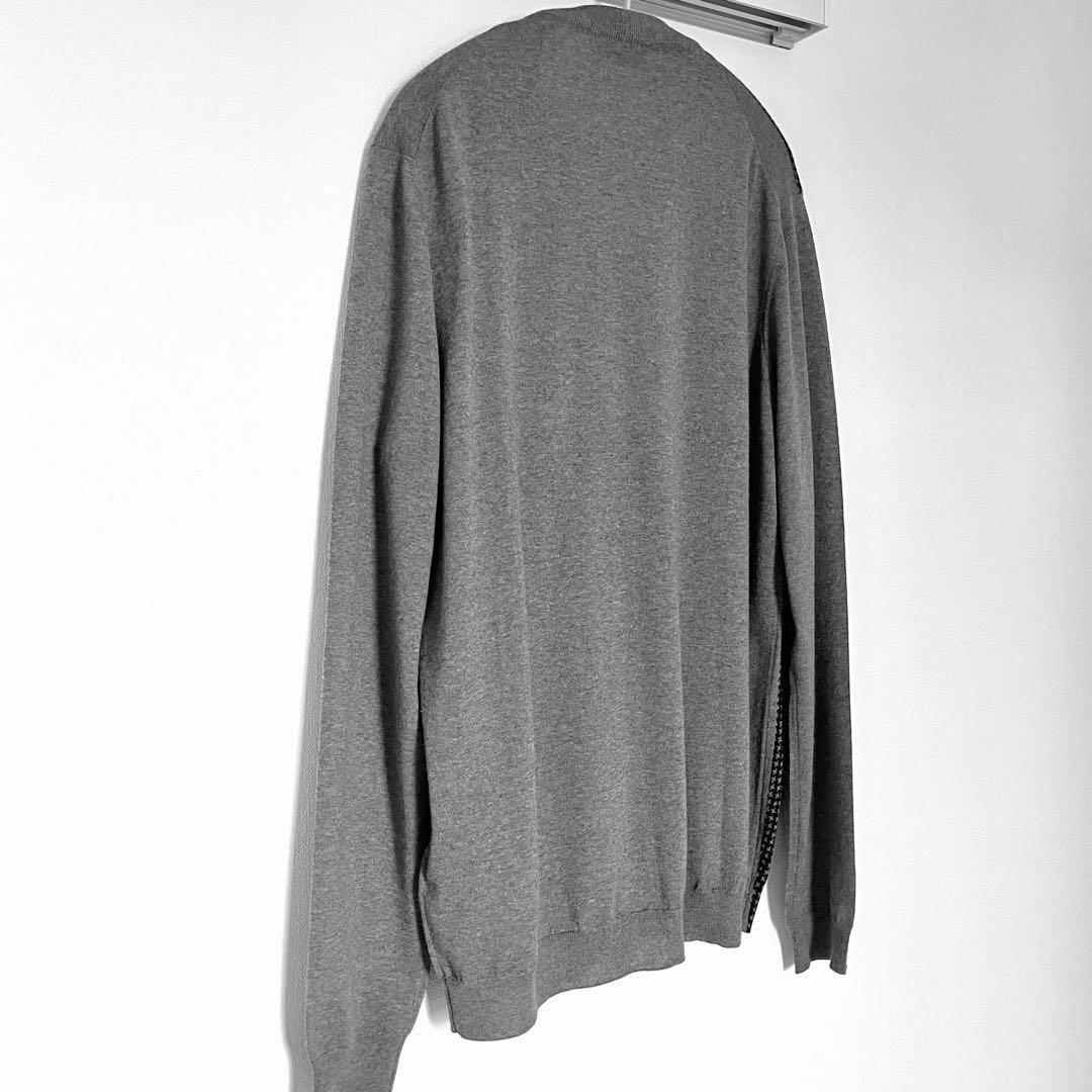 【PRADA】 2010SS カーディガン　ウール　グレー
