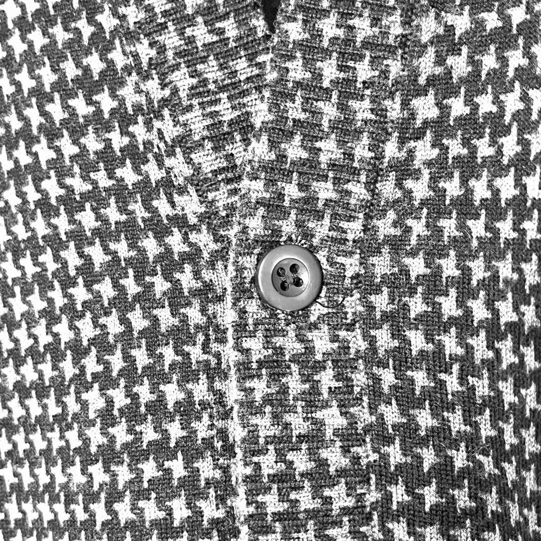 【PRADA】 2010SS カーディガン　ウール　グレー