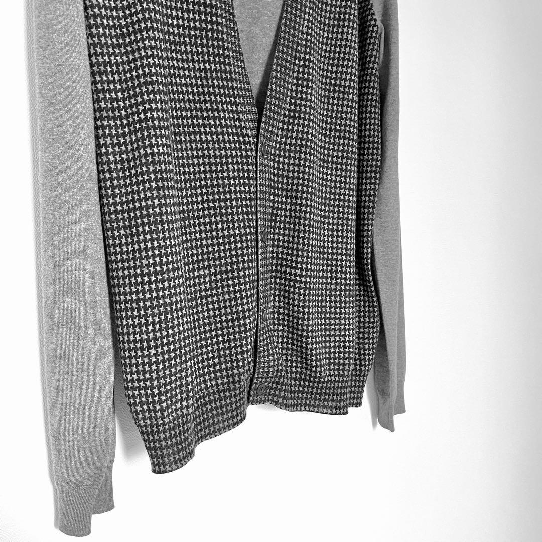 【PRADA】 2010SS カーディガン　ウール　グレー