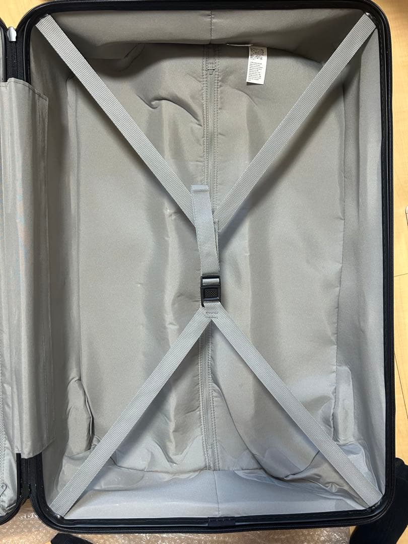 無印　キャリーケース　バーを自由に調節できる　ハードキャリーケース（１０５Ｌ）