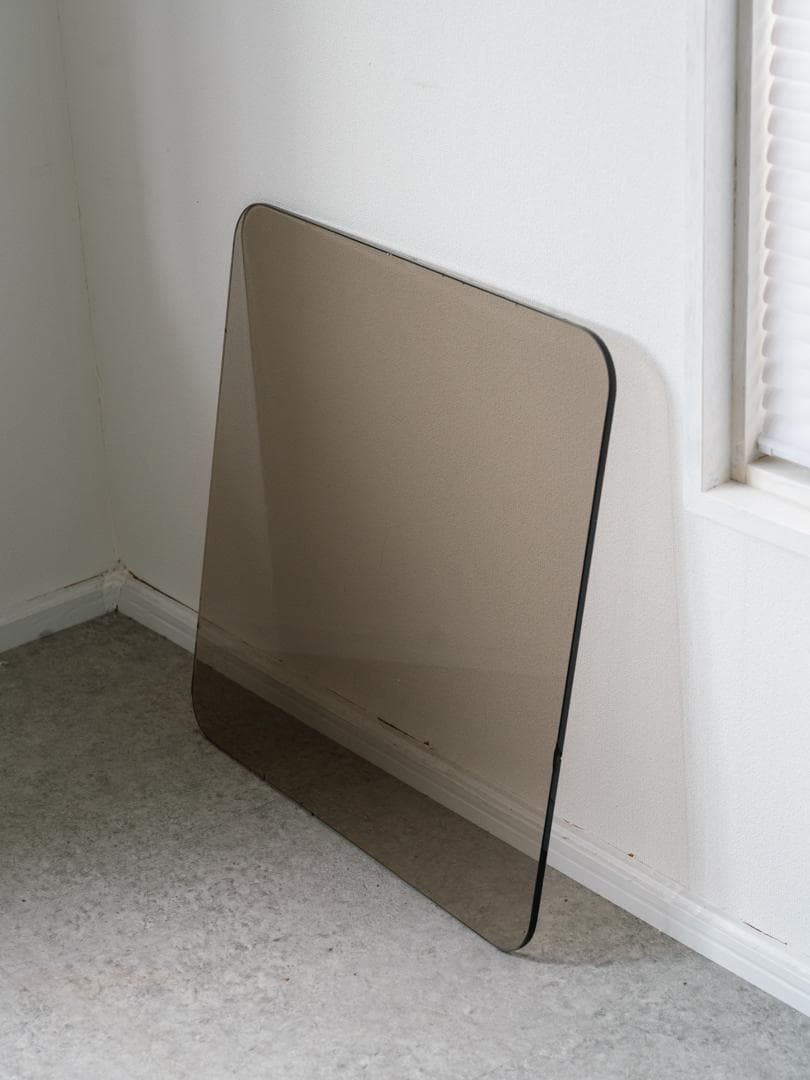 60-70's HIKARI スモークガラステーブル ミッドセンチュリー　モダン