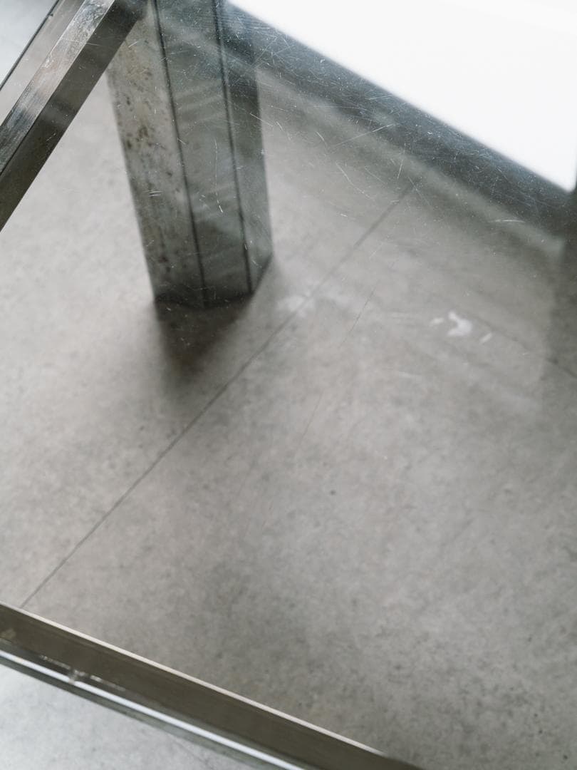 60-70's HIKARI スモークガラステーブル ミッドセンチュリー　モダン