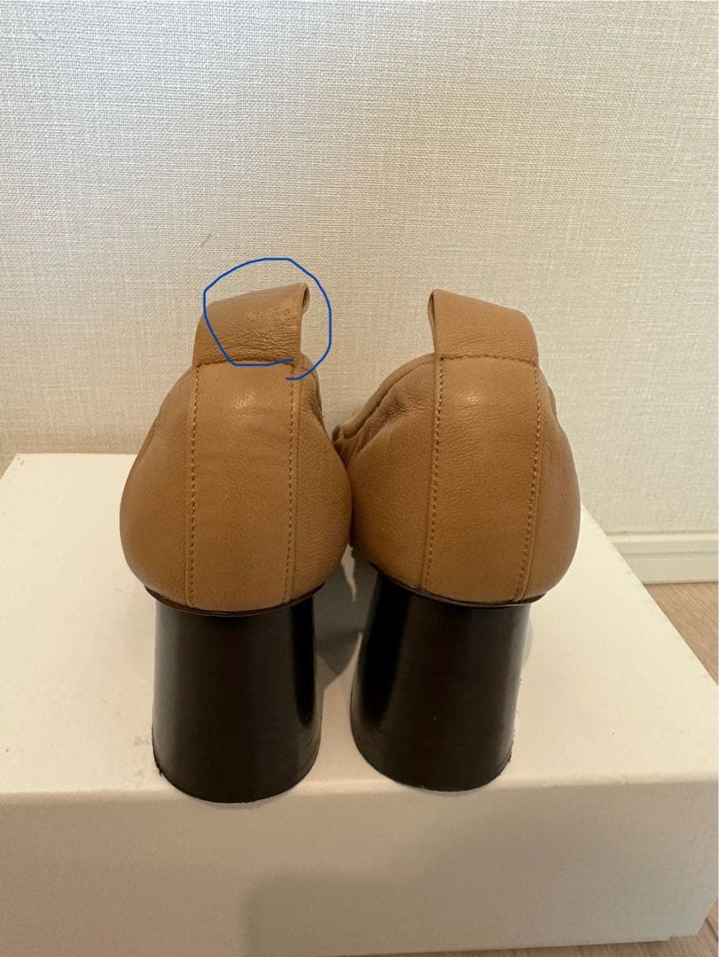 1／6迄⭐︎正規品⭐︎最終値下げ⭐︎CELINEソフトバレリーナ　希少サイズ34