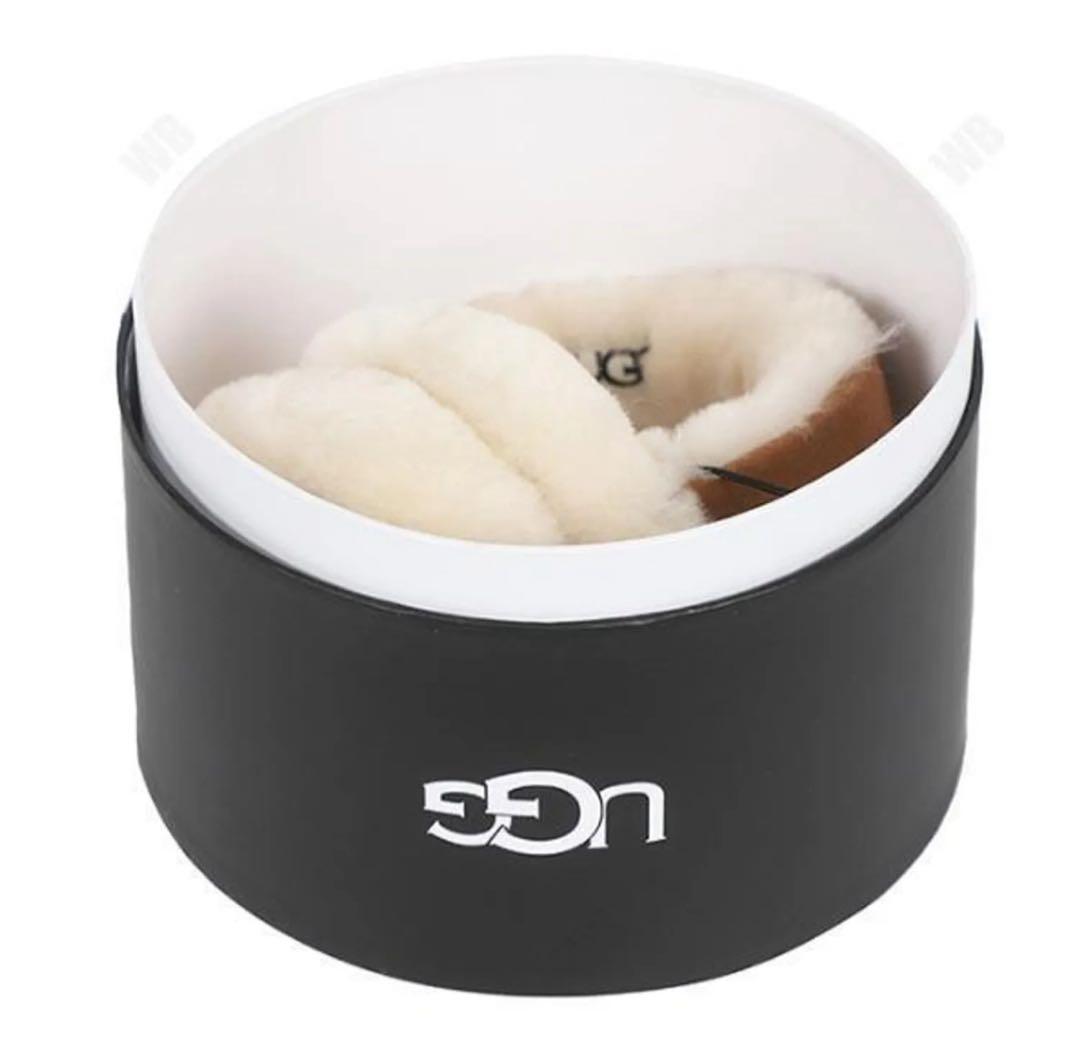 【UGG正規品】 ロゴ刺繍＊イヤーマフ＊チェストナット