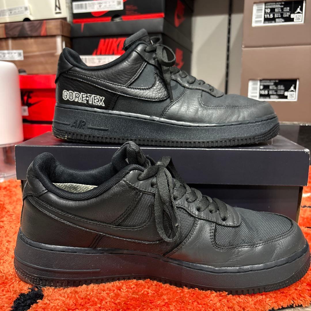 靴 Nike Air Force 1 Low Gore-Tex \"Black\"