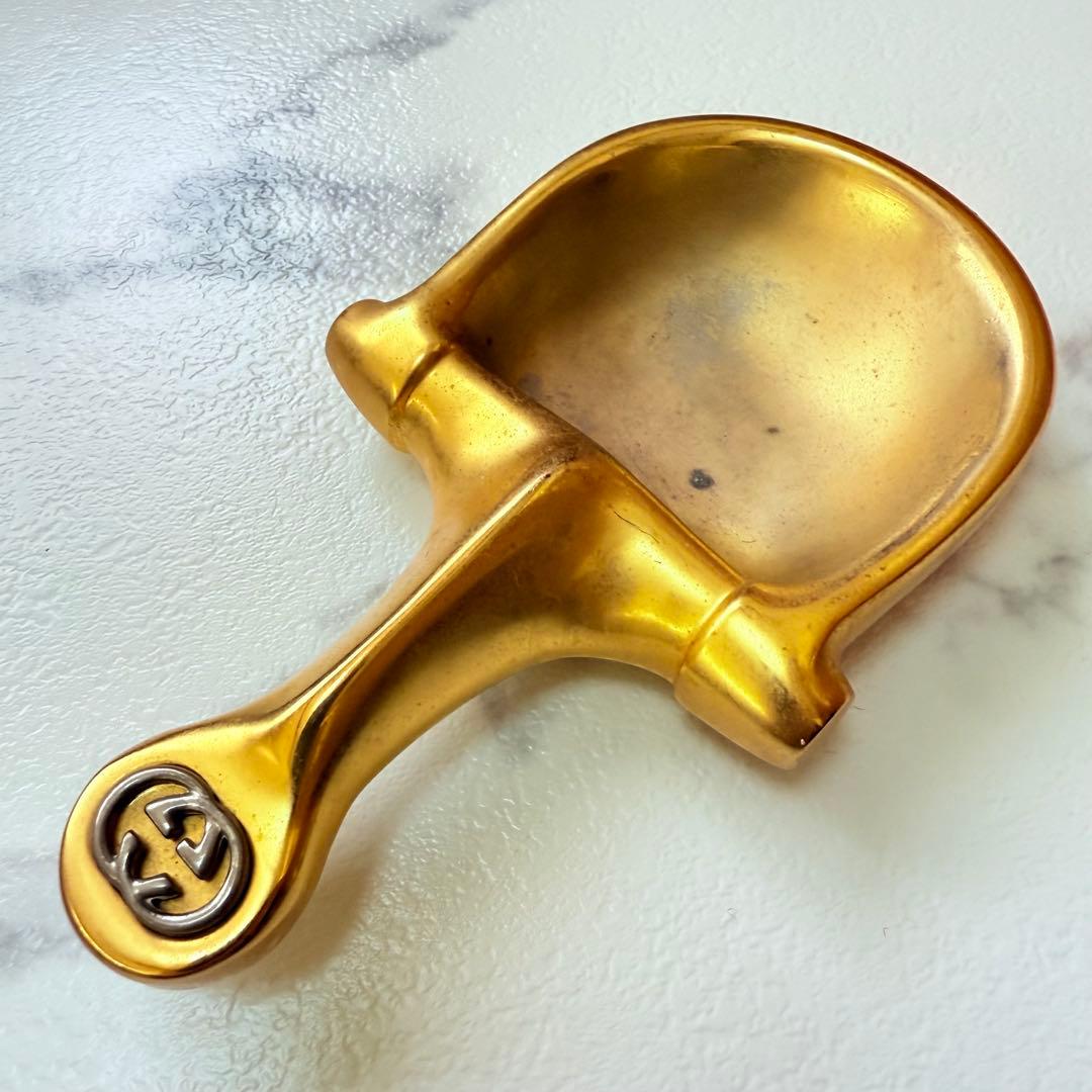 GUCCI グッチ オールドグッチ ホースビット トリンケット トレイ
