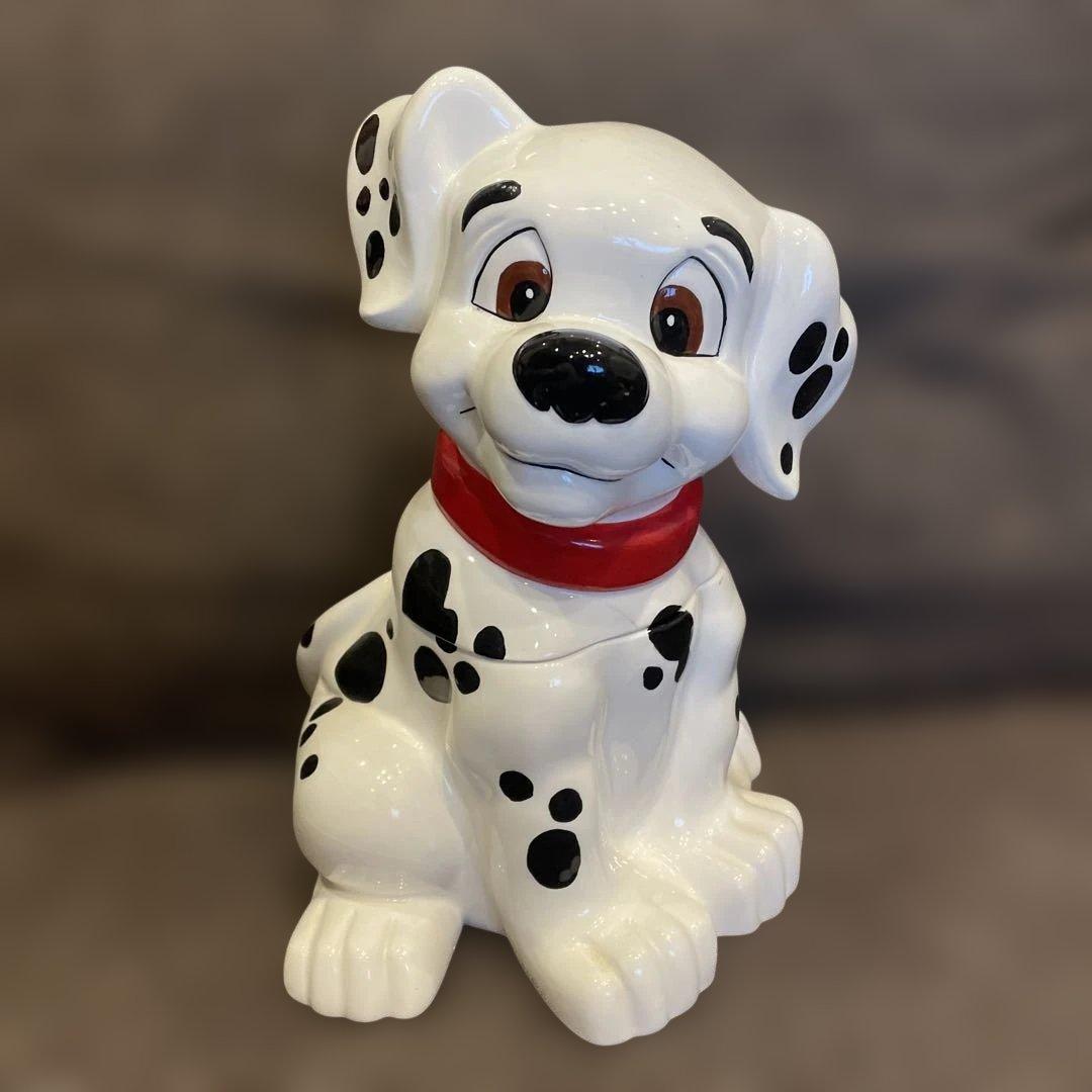 101匹わんちゃん陶器　置物　大サイズ　キャンディポット　NY購入！