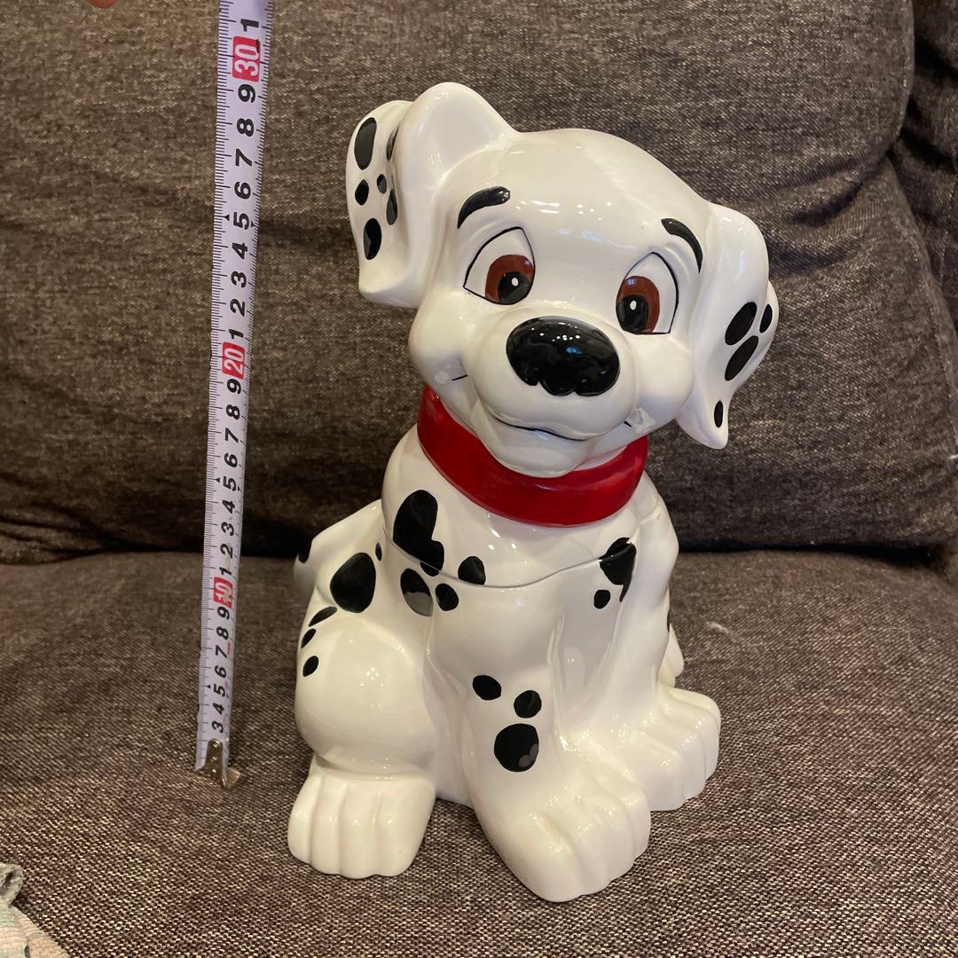 101匹わんちゃん陶器　置物　大サイズ　キャンディポット　NY購入！