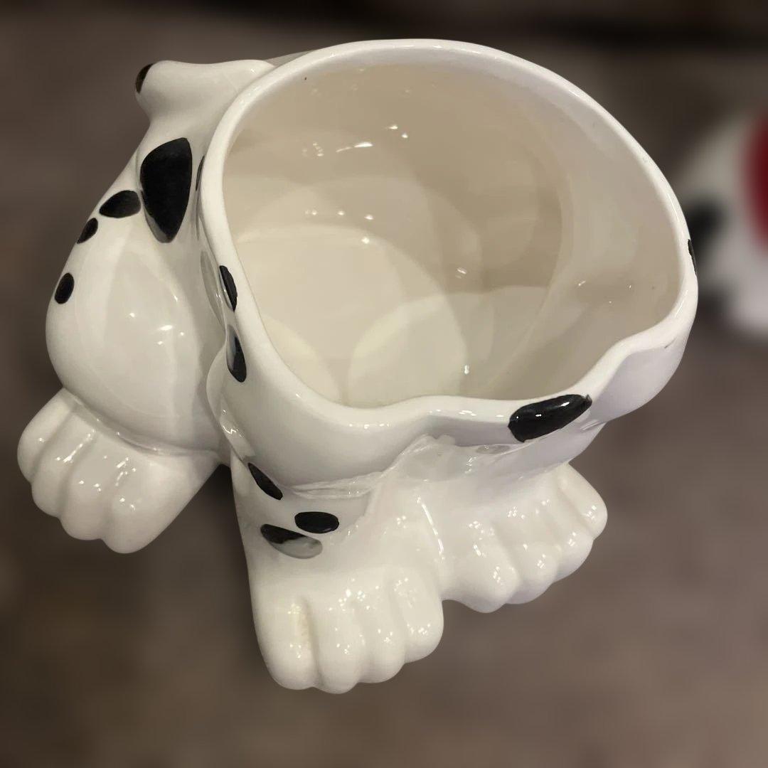 101匹わんちゃん陶器　置物　大サイズ　キャンディポット　NY購入！