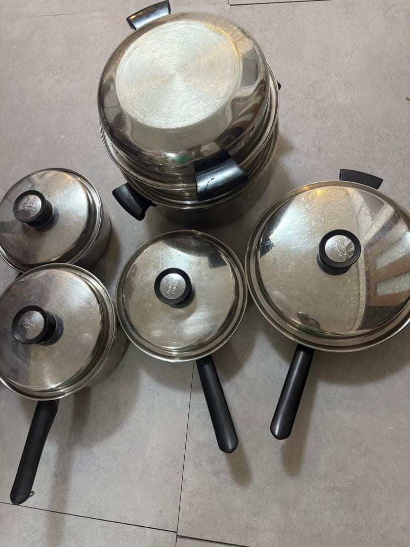 アムウェイ　中古　鍋セット