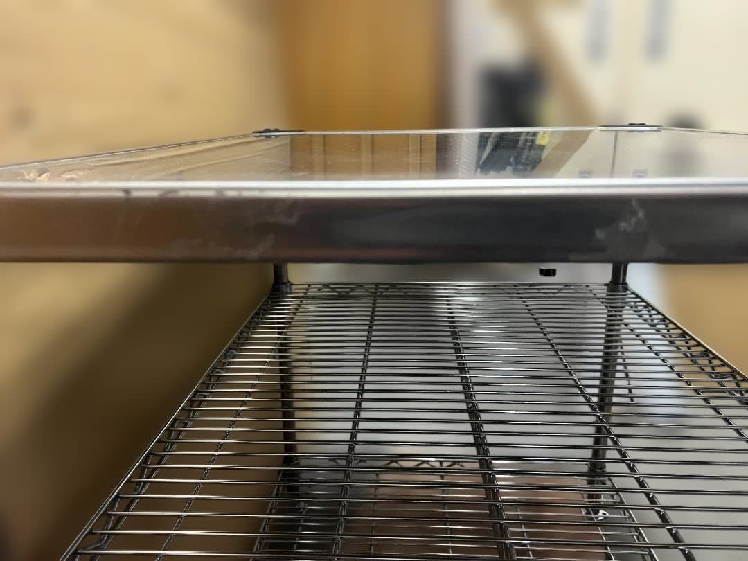 業務用スーパーエレクター 幅760奥行615　ソリッドシェルフ　ワイヤーシェルフ